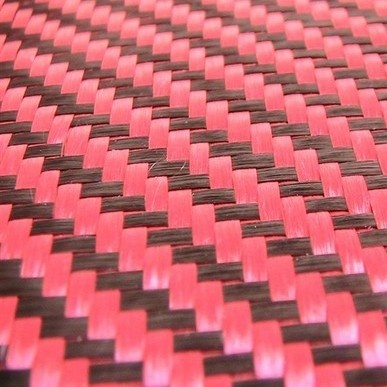 Carbon aramid fiber hybrid fabric